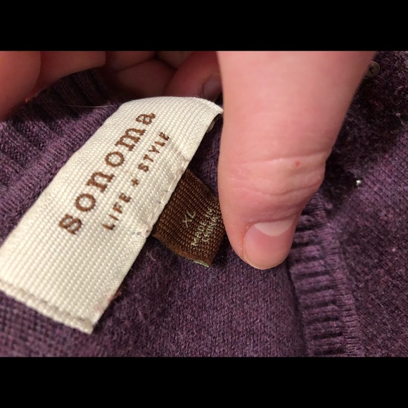 Purple button down - Picture 3 of 4